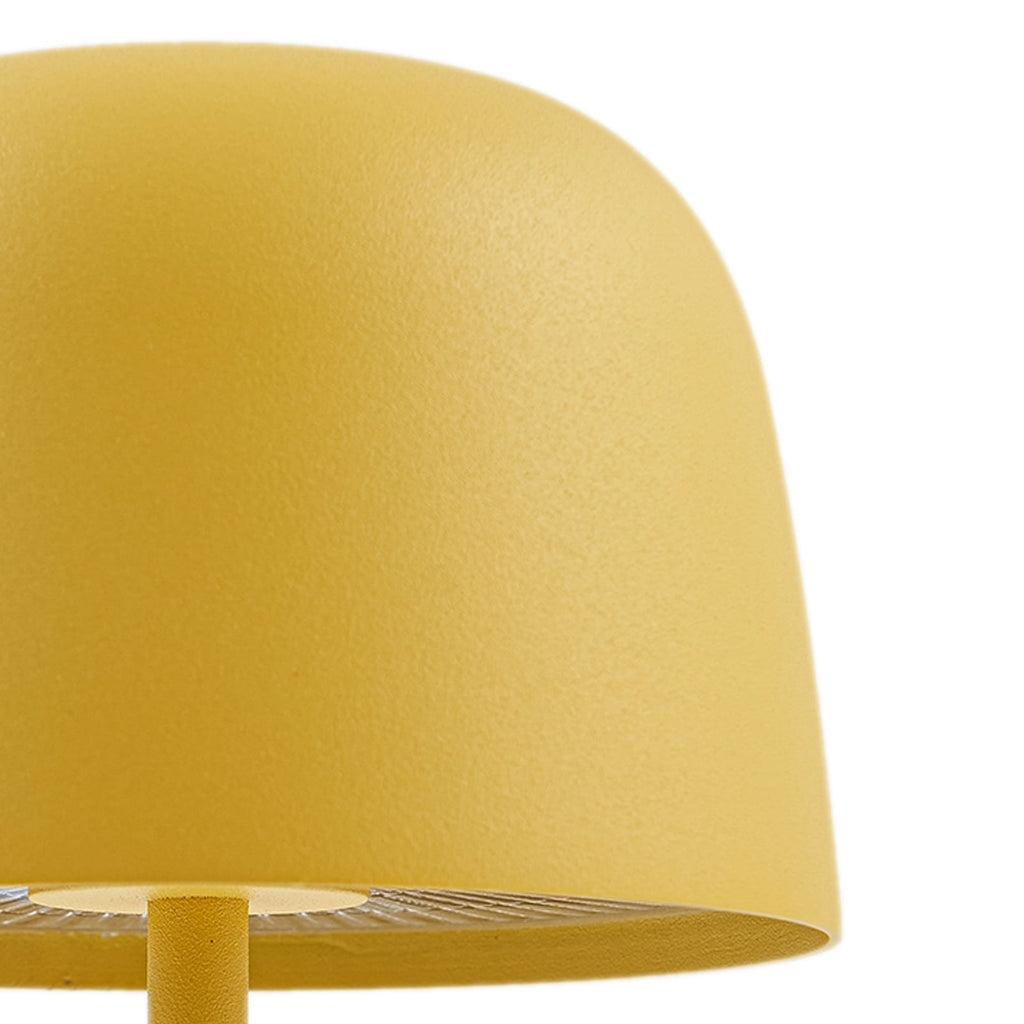 LED oppladbar bordlampe Arietty gul dimbar IP65 - Lindby