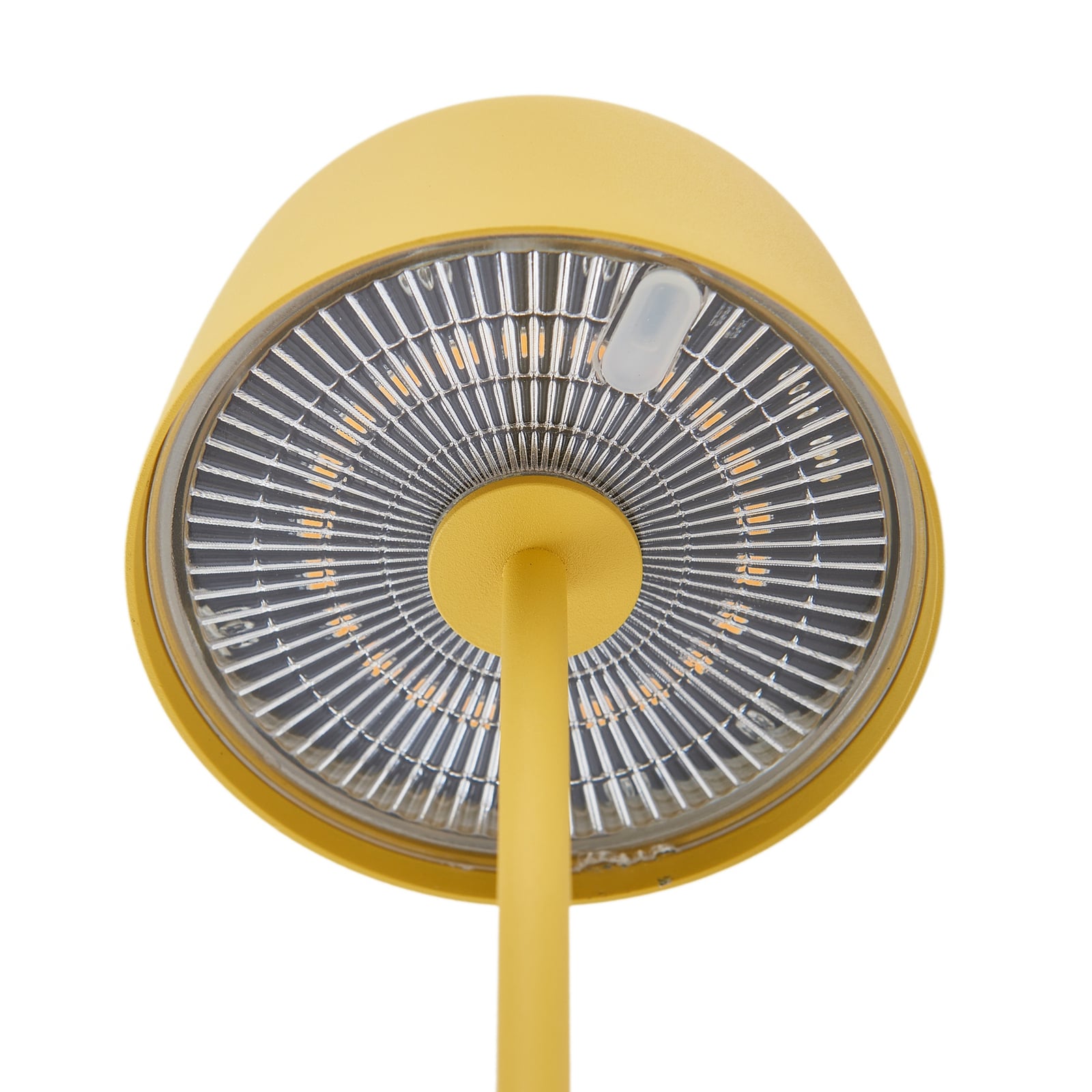LED oppladbar bordlampe Arietty gul dimbar IP65 - Lindby
