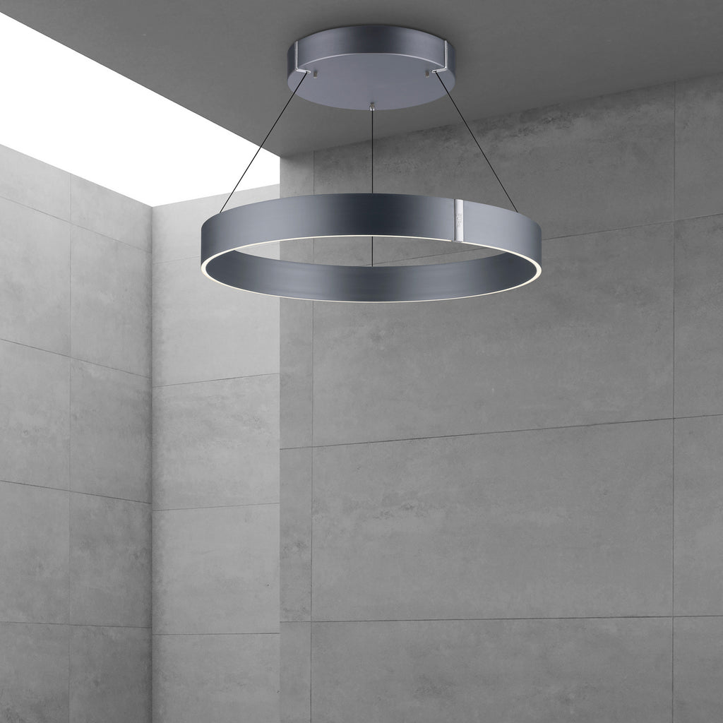 LED pendellampe PURE E-Clipse Ø70 cm CCT dimbar fjernkontroll - PURE