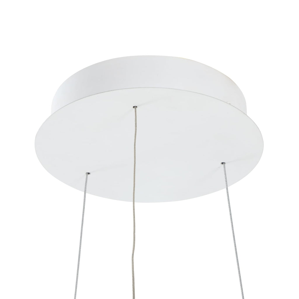 LED pendellampe Belsar dimbar aluminium CCT Ø36 cm - Lucande