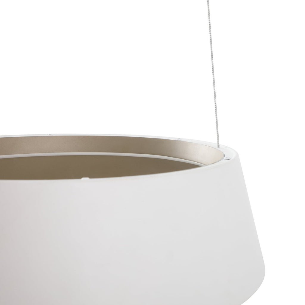 LED pendellampe Belsar dimbar aluminium CCT Ø36 cm - Lucande