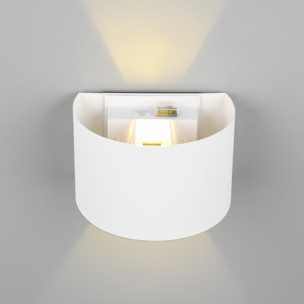LED utevegglampe Talent oppladbar med bevegelsessensor IP44 - Reality