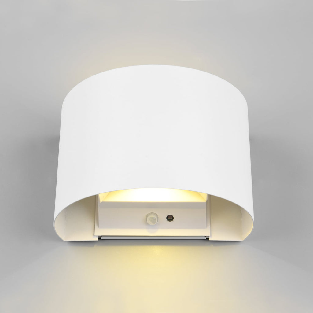 LED utevegglampe Talent oppladbar med bevegelsessensor IP44 - Reality