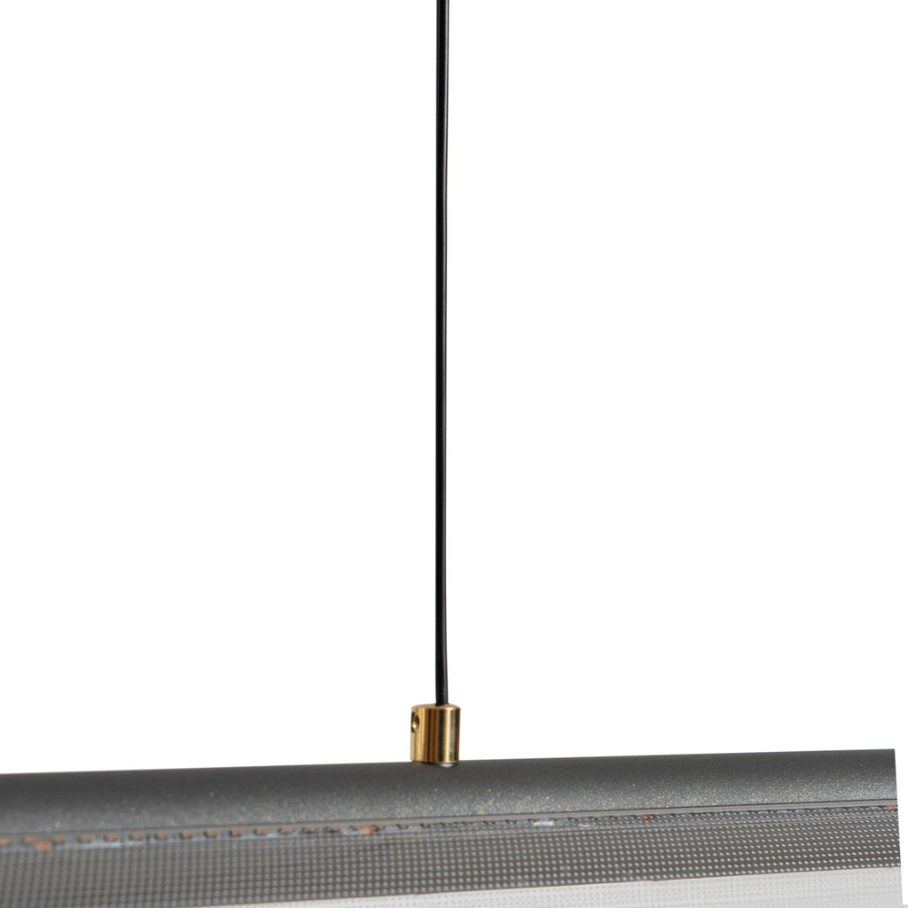 LED pendellampe Alania dimbar transparent akryl 90 cm - Lucande