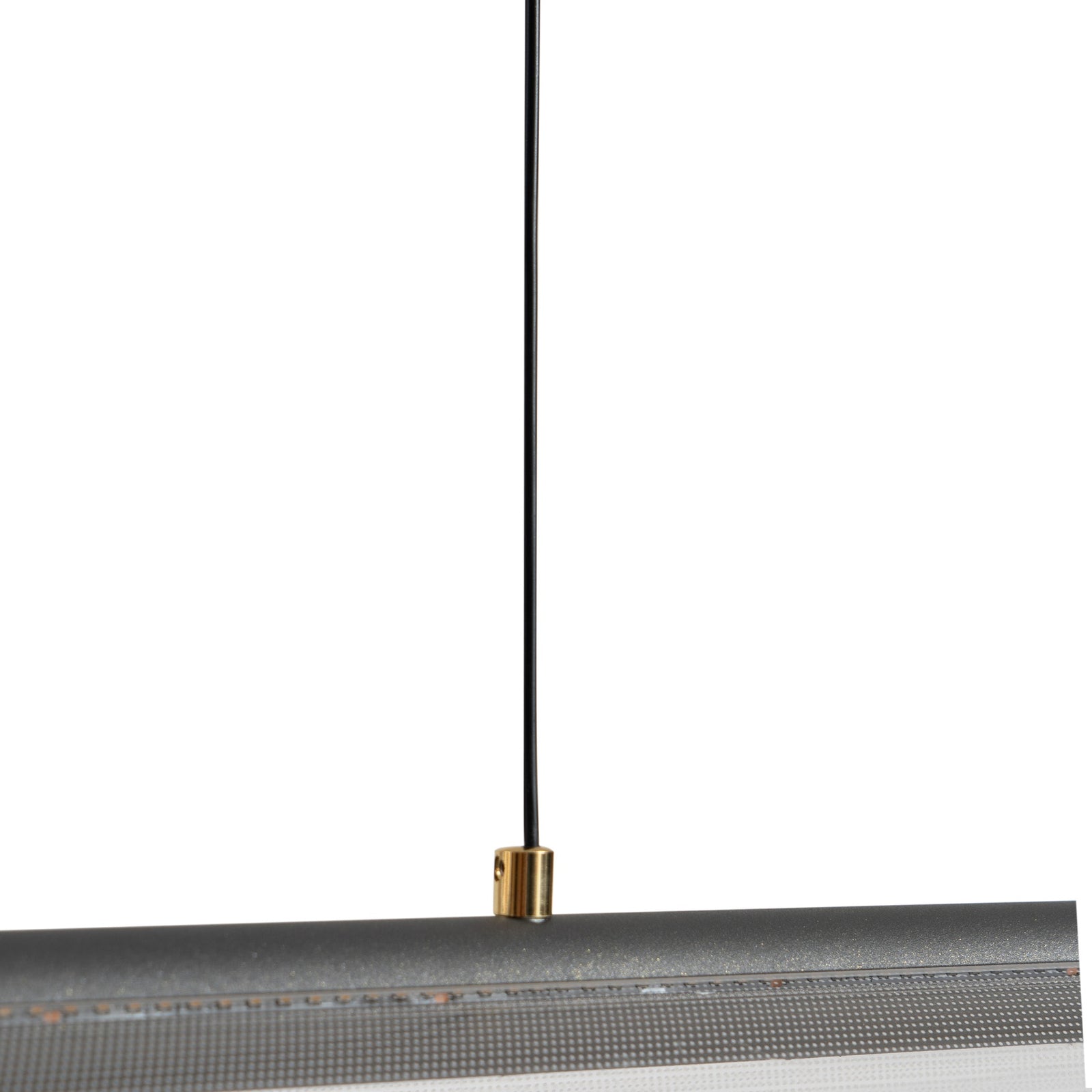 LED pendellampe Alania dimbar transparent akryl 90 cm - Lucande
