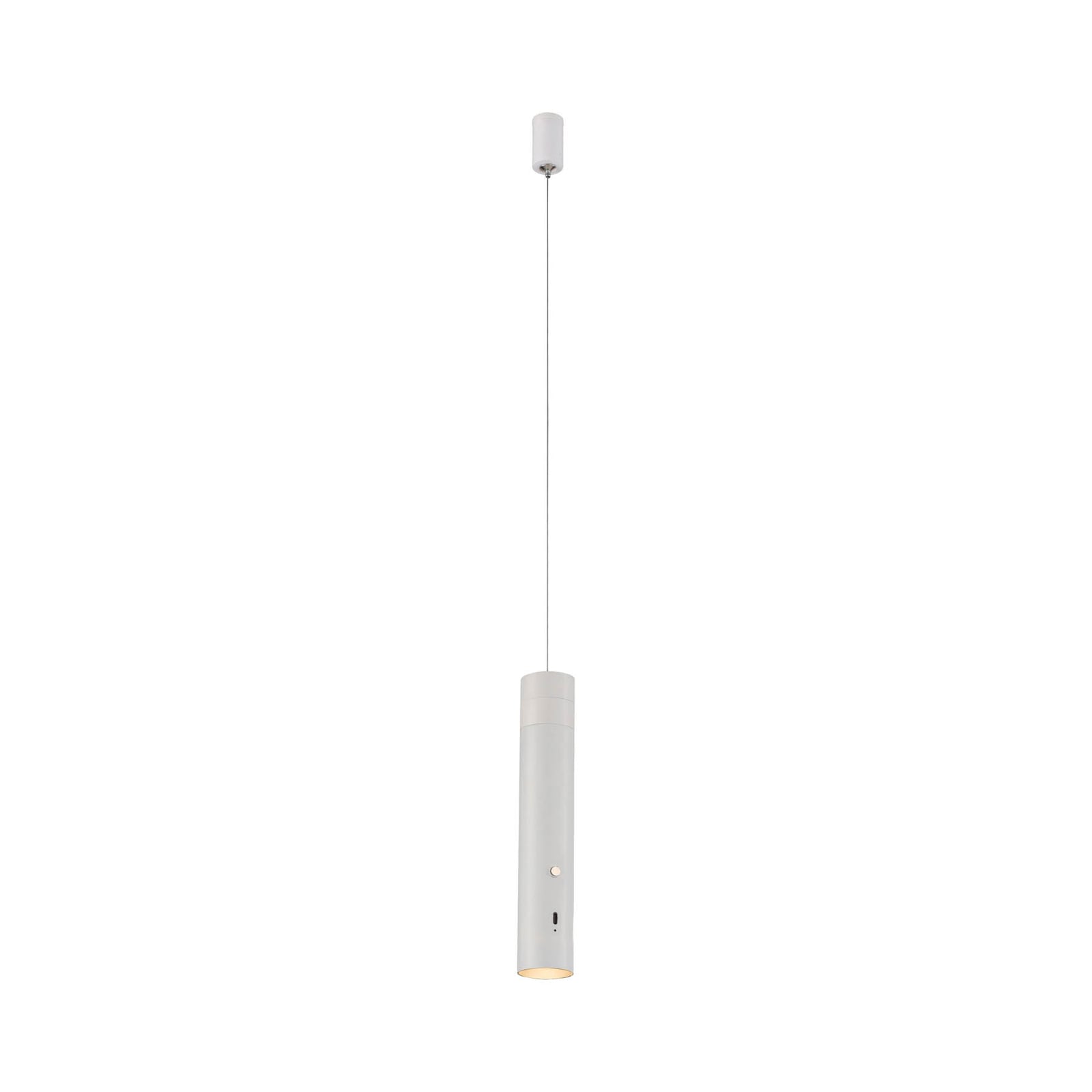 LED pendellampe Attach med batteri dimbar hvit jern - JUST LIGHT.