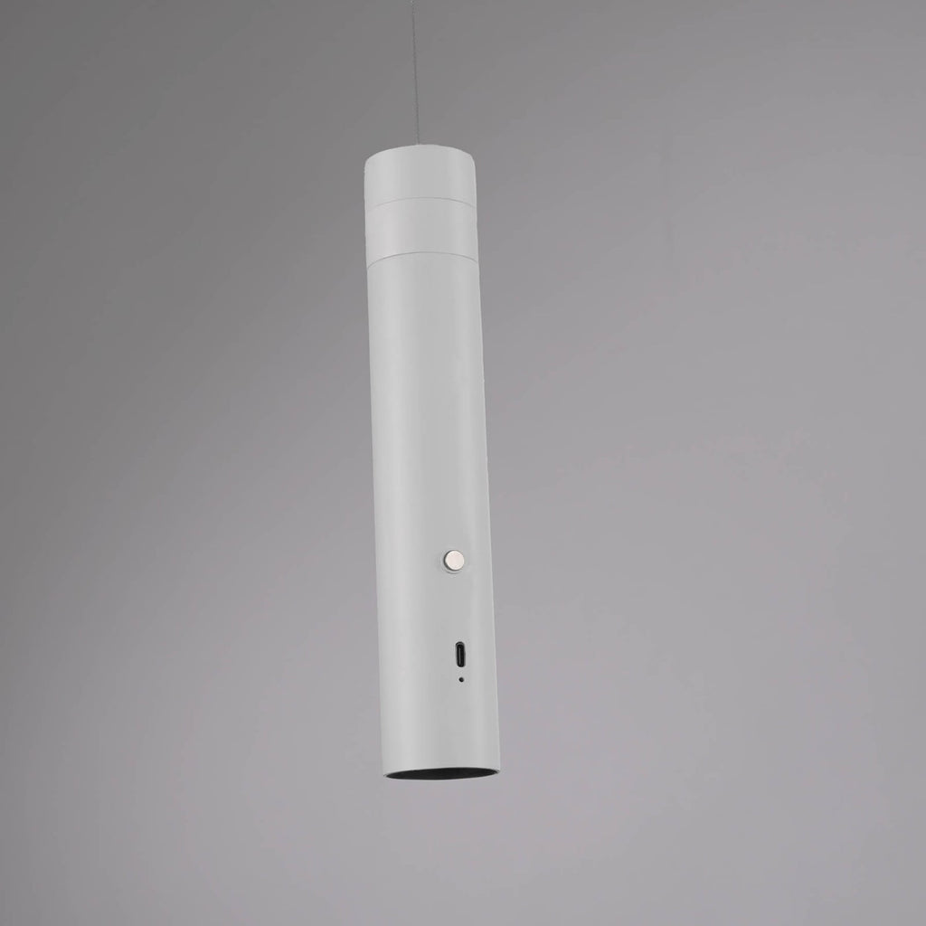 LED pendellampe Attach med batteri dimbar hvit jern - JUST LIGHT.