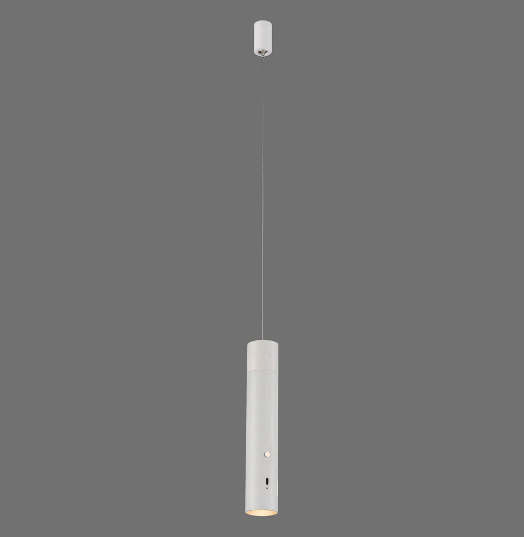 LED pendellampe Attach med batteri dimbar hvit jern - JUST LIGHT.