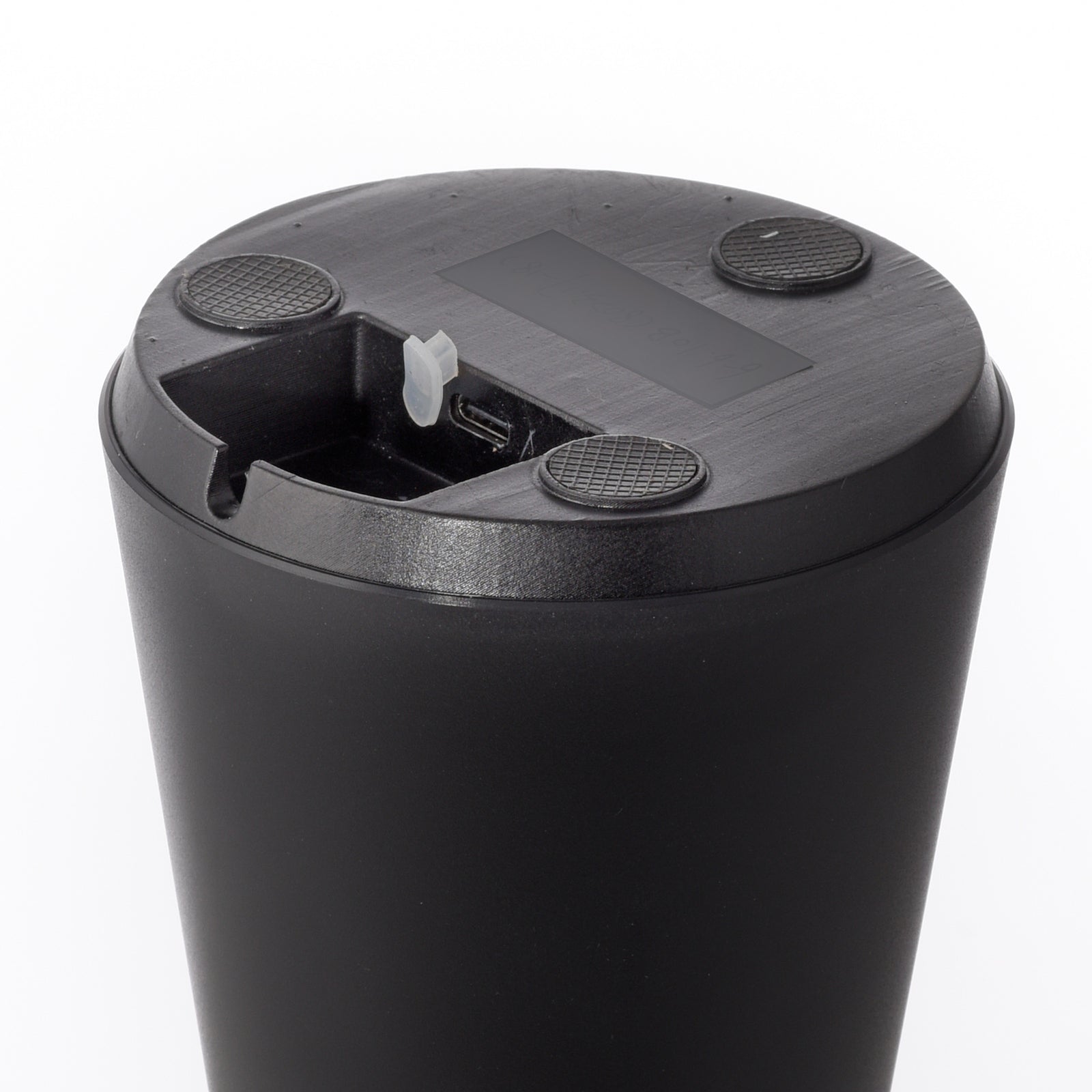 LED bordlampe Abera oppladbar dimbar svart IP54 28 cm - JUST LIGHT.
