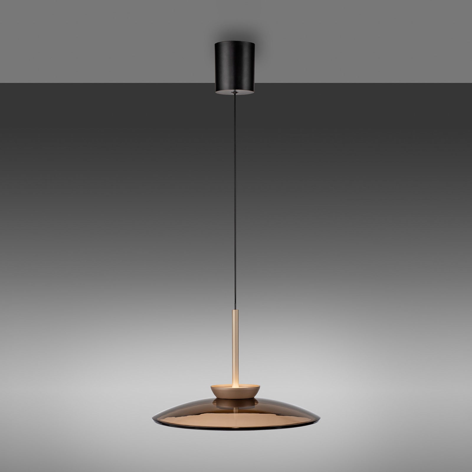 LED pendellampe PURE E-Moon glass dimbar CCT Ø50 cm - PURE