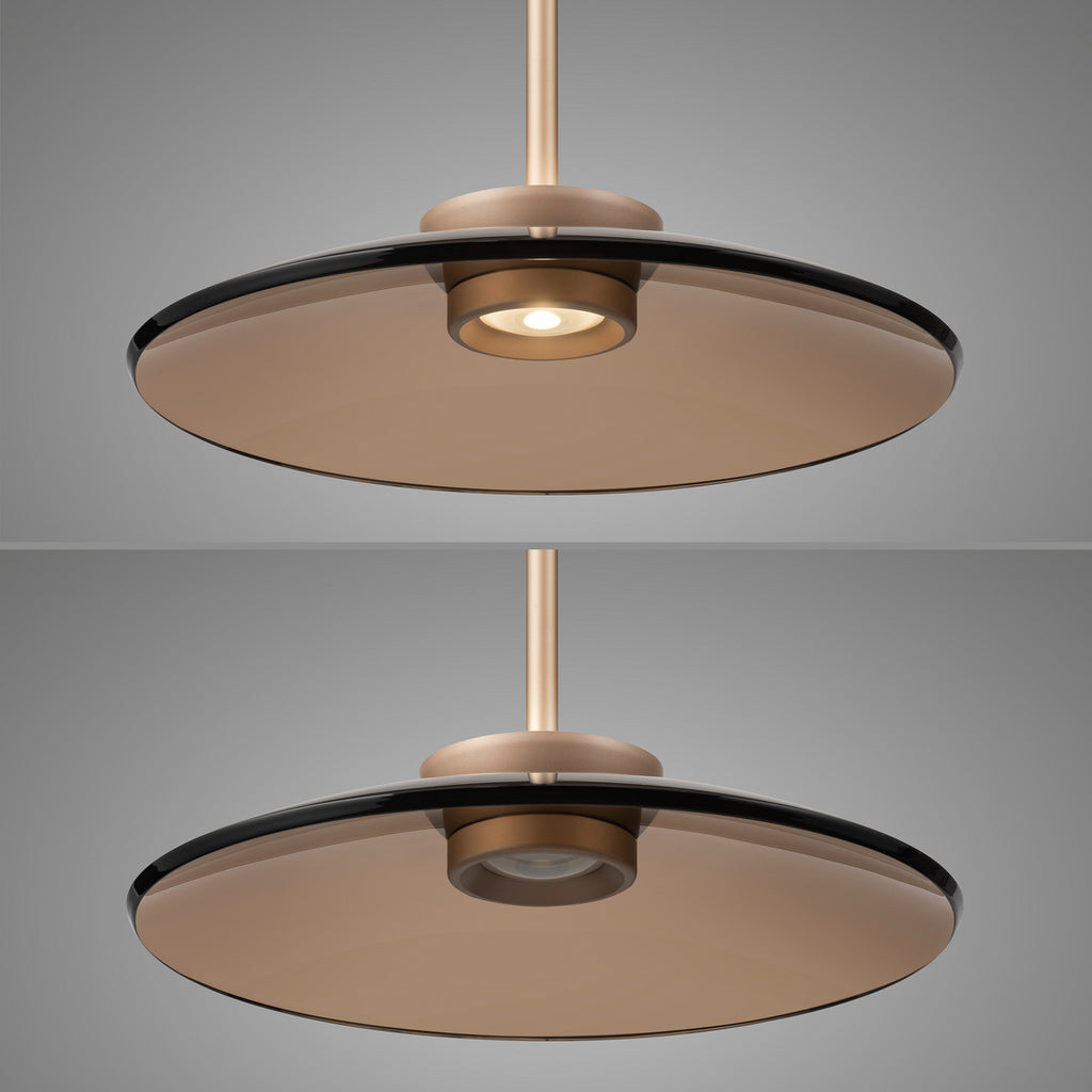 LED pendellampe PURE E-Moon glass dimbar CCT Ø50 cm - PURE