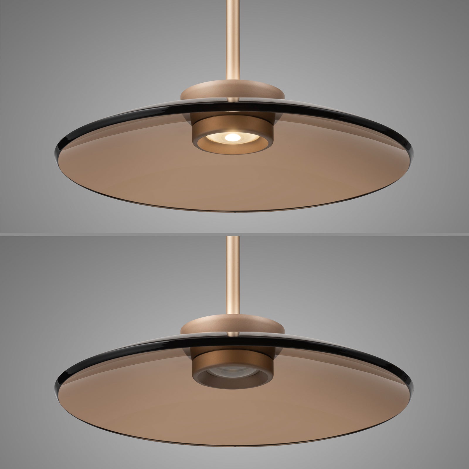 LED pendellampe PURE E-Moon glass dimbar CCT Ø50 cm - PURE