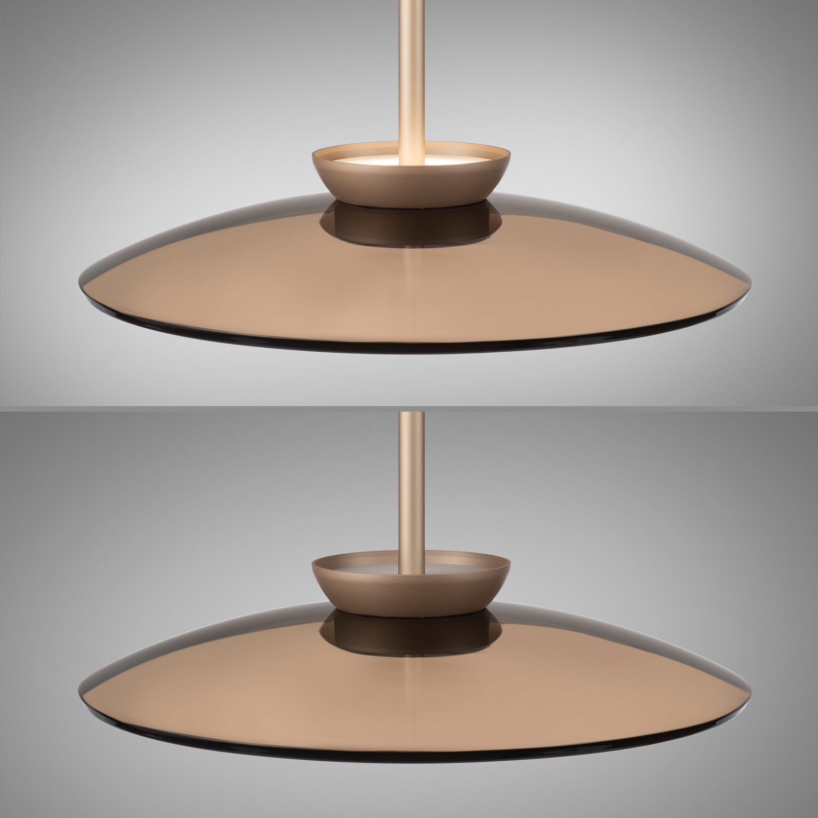 LED pendellampe PURE E-Moon glass dimbar CCT Ø50 cm - PURE