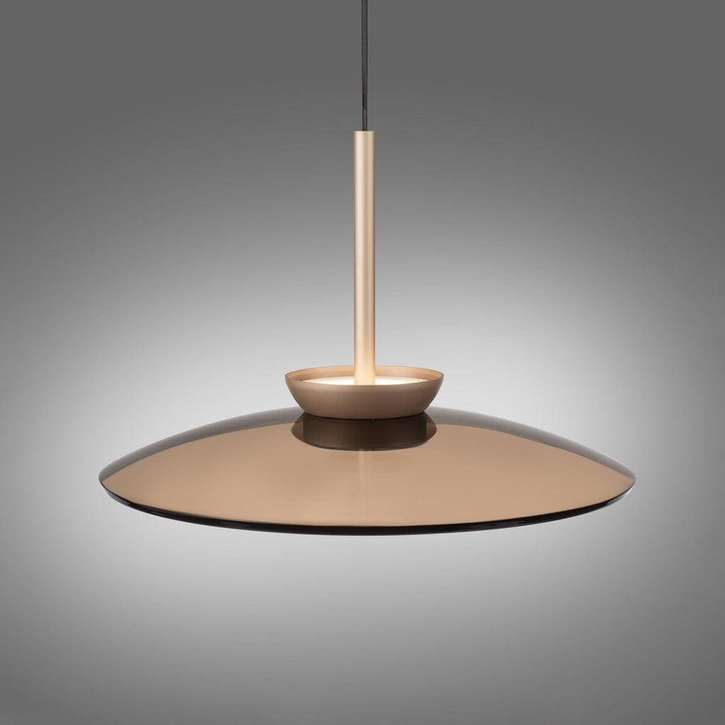 LED pendellampe PURE E-Moon glass dimbar CCT Ø50 cm - PURE