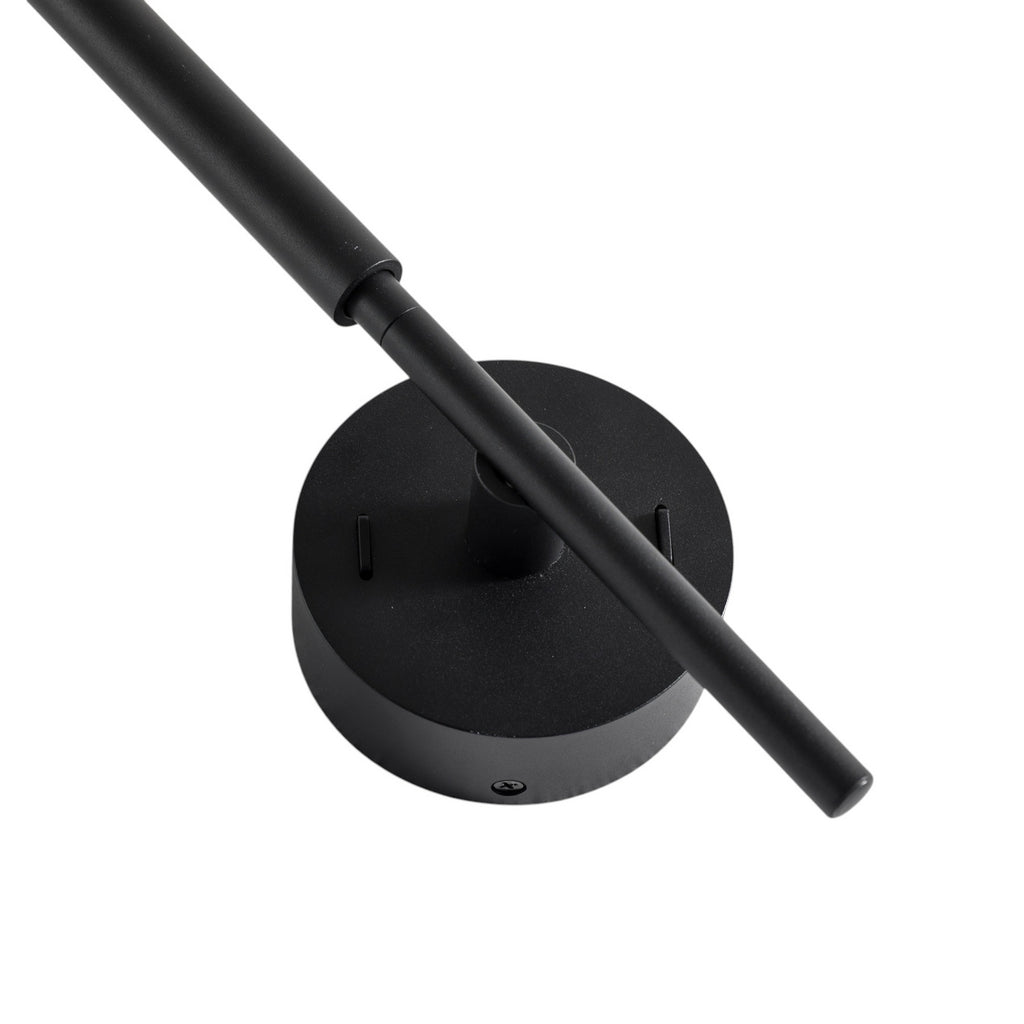 LED vegglampe Focus svart 2-lys justerbar 46,5 cm - TK Lighting
