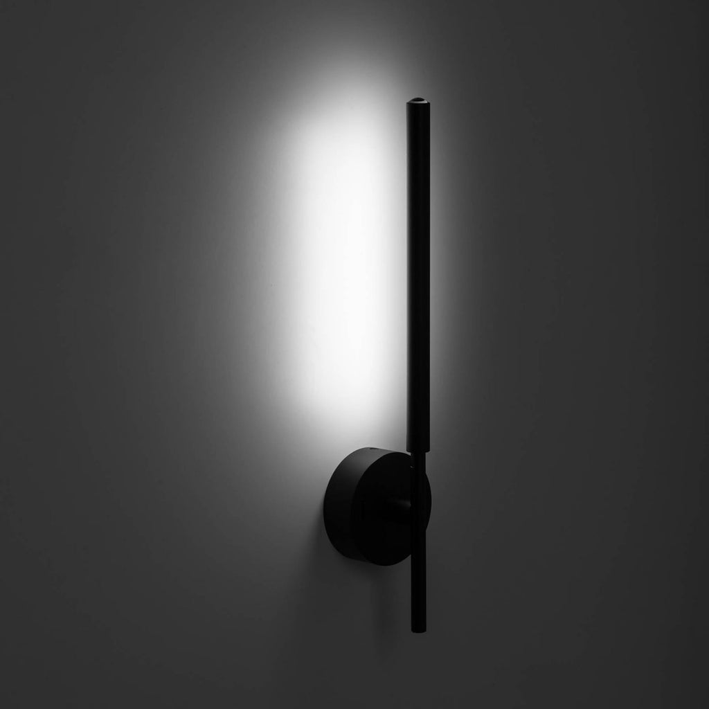 LED vegglampe Focus svart 2-lys justerbar 46,5 cm - TK Lighting