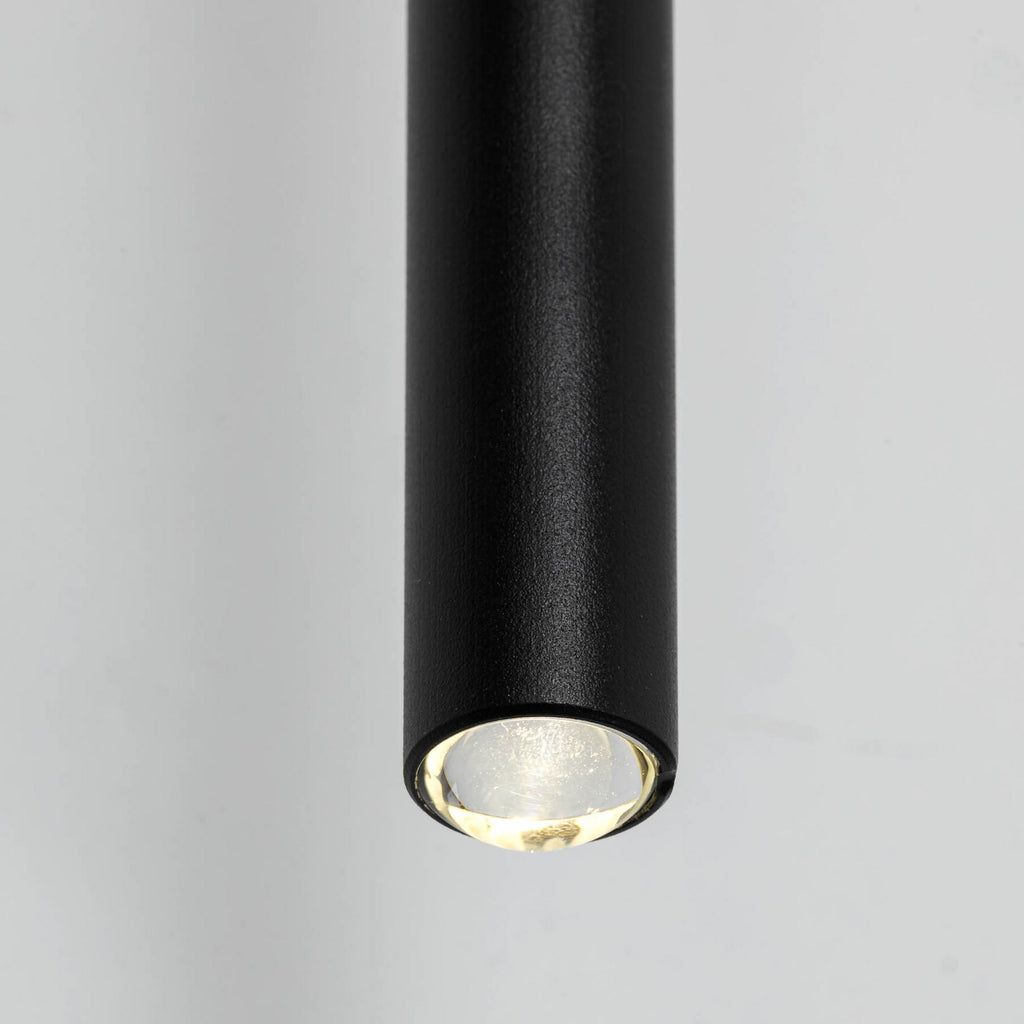 LED vegglampe Focus svart 2-lys justerbar 46,5 cm - TK Lighting
