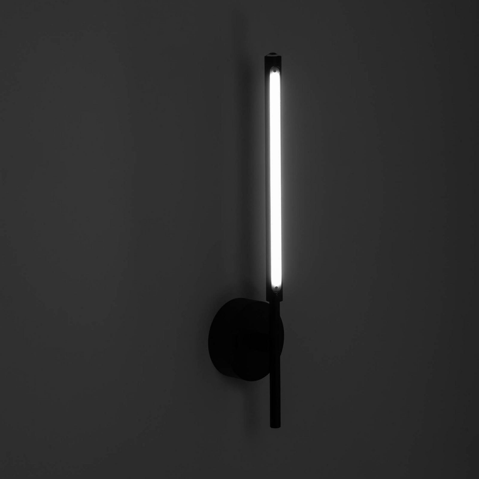 LED vegglampe Focus svart 2-lys justerbar 46,5 cm - TK Lighting