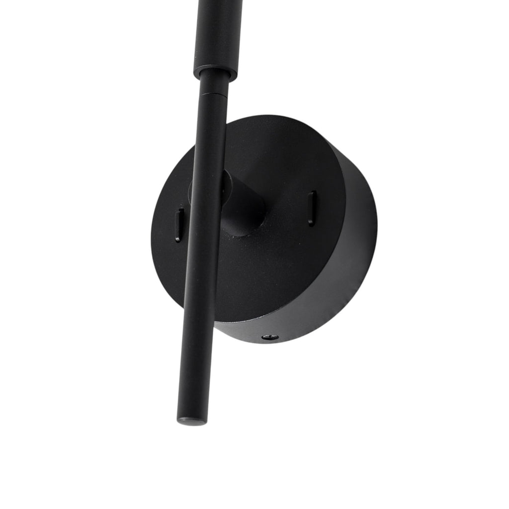 LED vegglampe Focus svart 2-lys justerbar 46,5 cm - TK Lighting