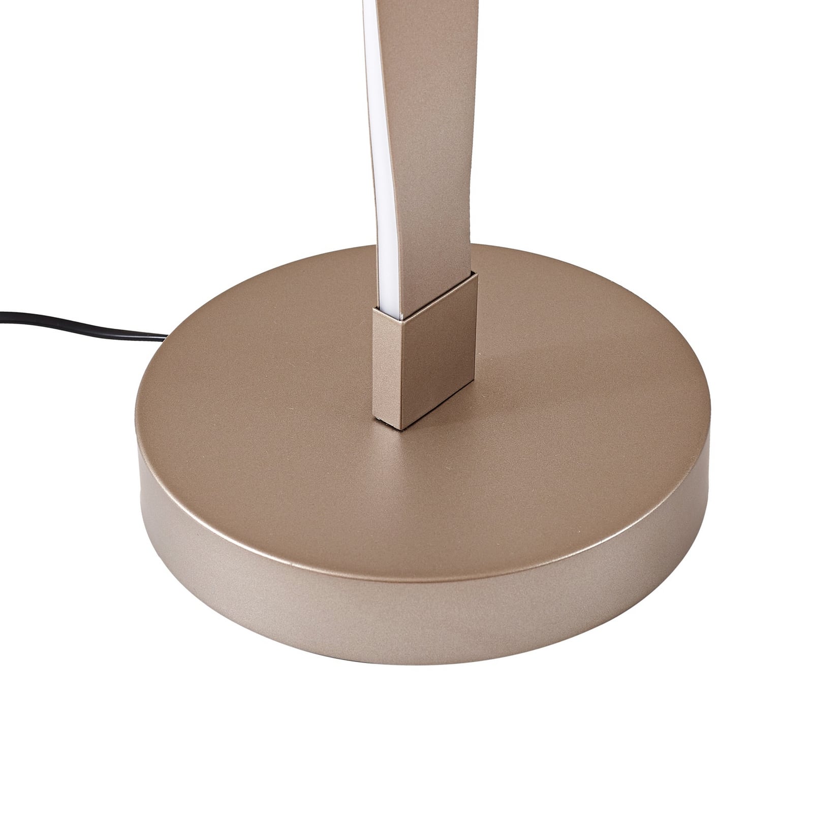 LED gulvlampe Jaren svart/brun 120 cm CCT 17W - Lindby
