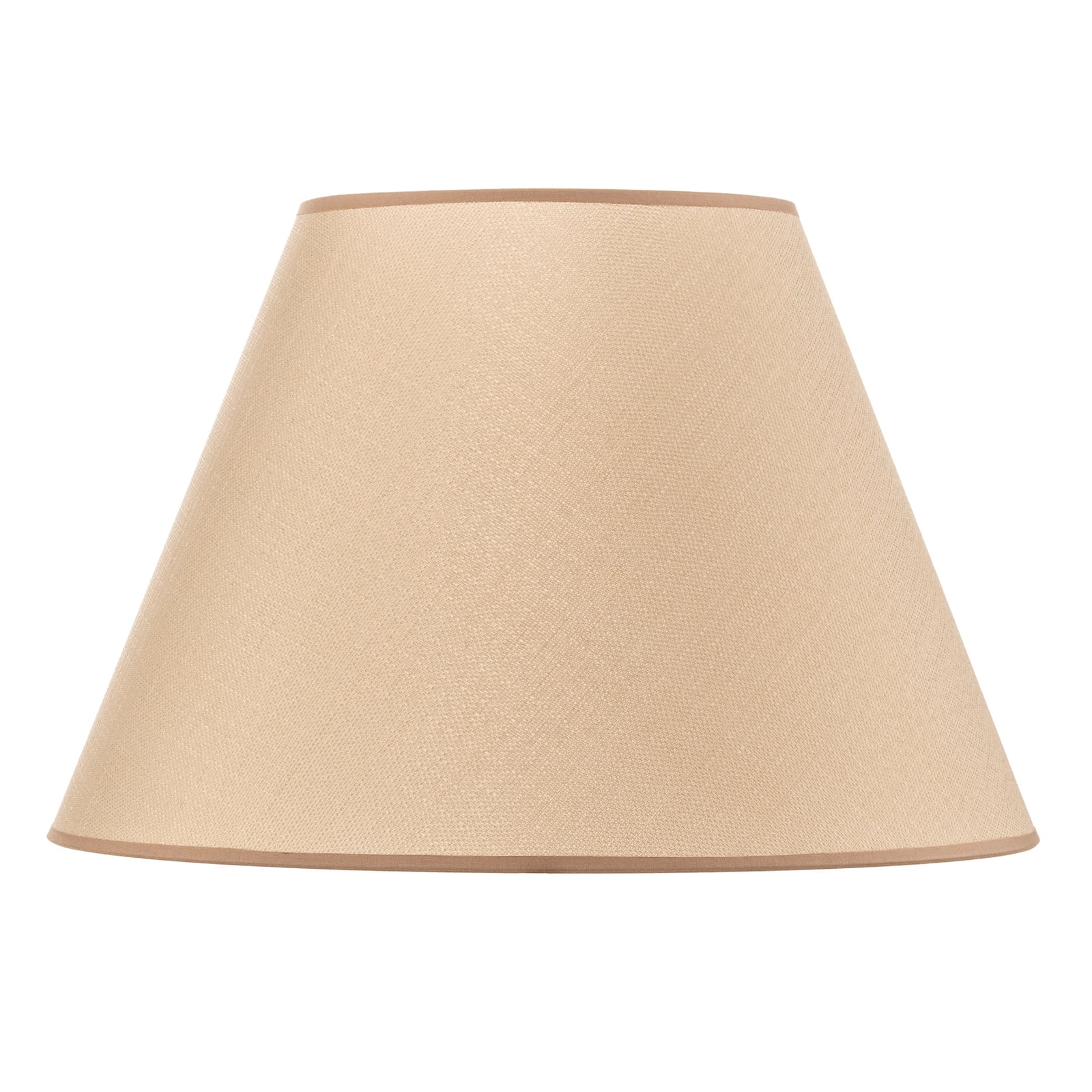 Lampeskjerm Sofia tekstil beige Ø45 cm høyde 31 cm E27 - Duolla