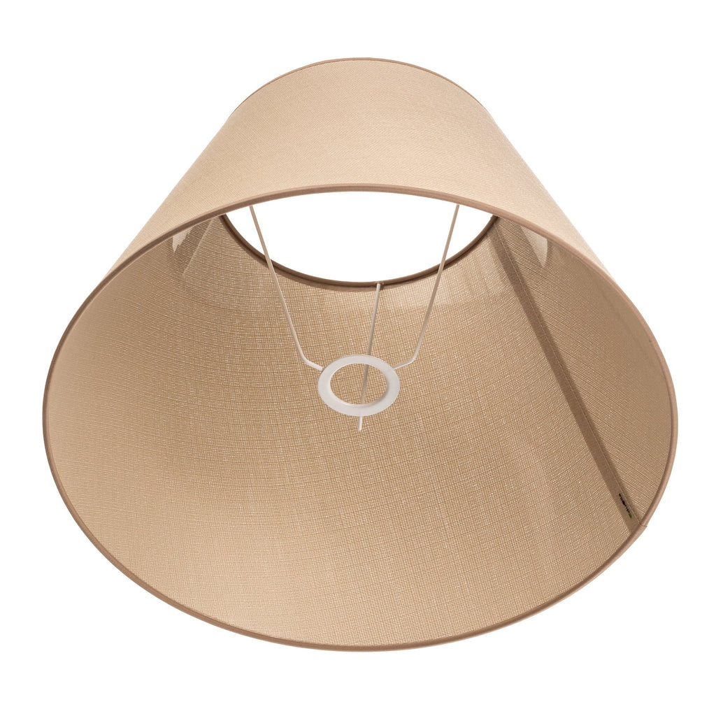 Lampeskjerm Sofia tekstil beige Ø45 cm høyde 31 cm E27 - Duolla