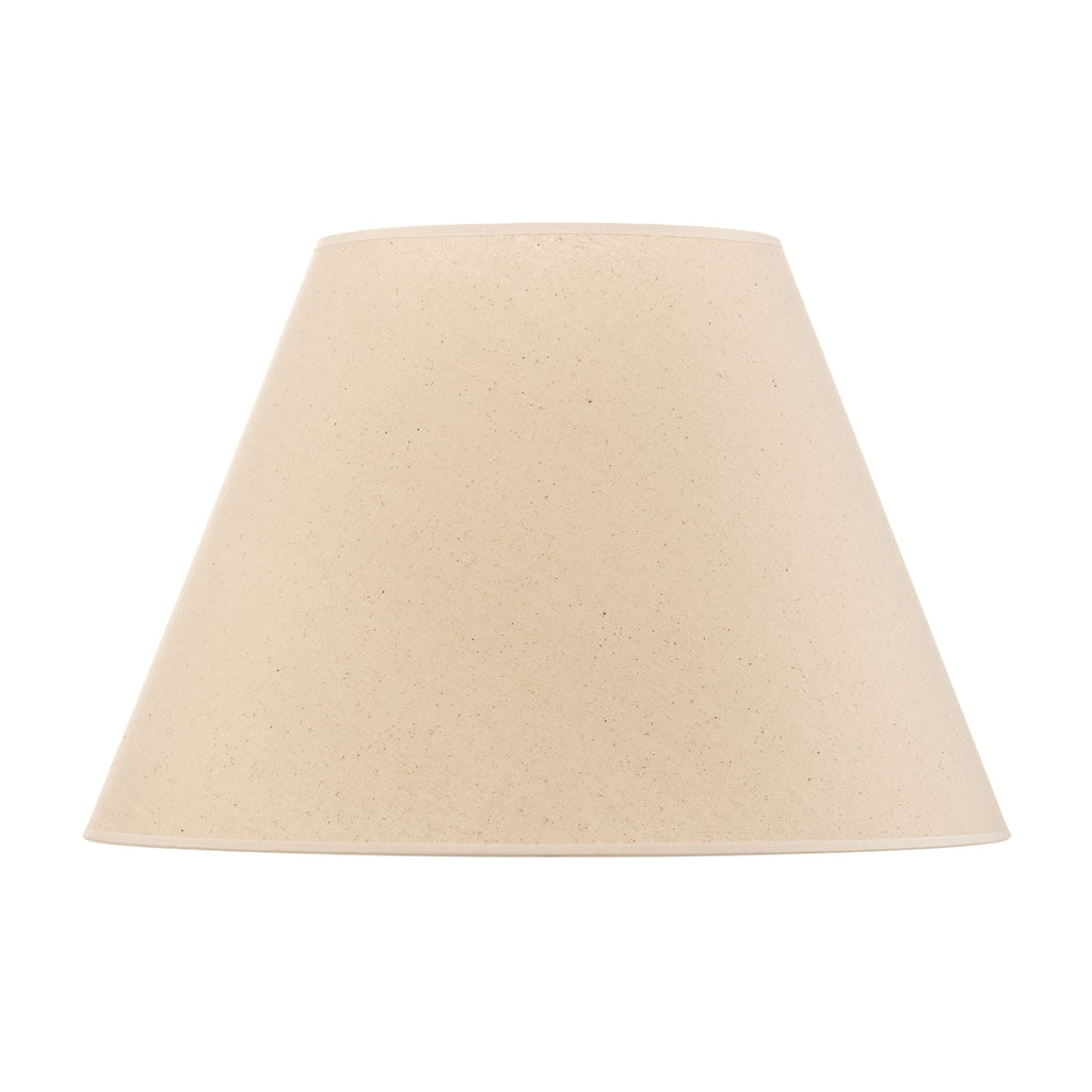 Lampeskjerm Pseudosofia for gulvlampe bomull beige Ø45 cm - Duolla