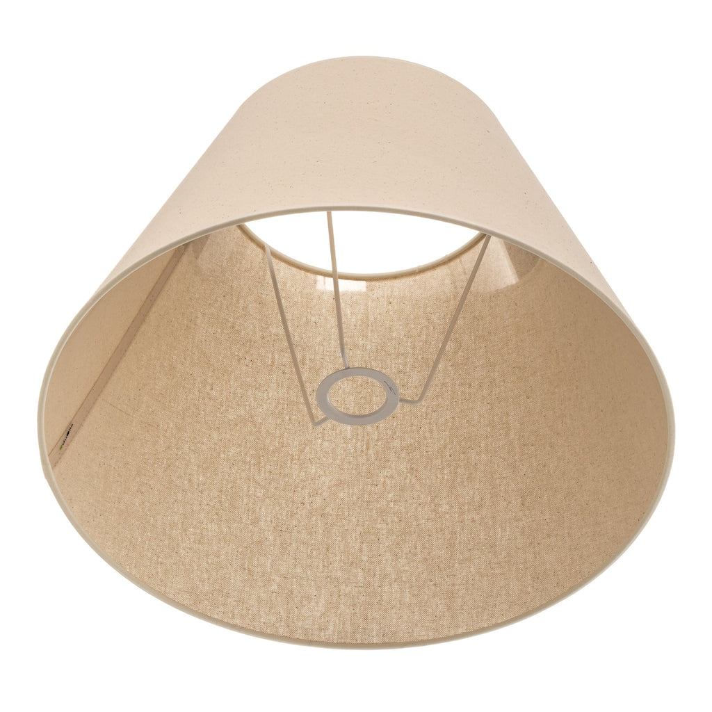 Lampeskjerm Pseudosofia for gulvlampe bomull beige Ø45 cm - Duolla