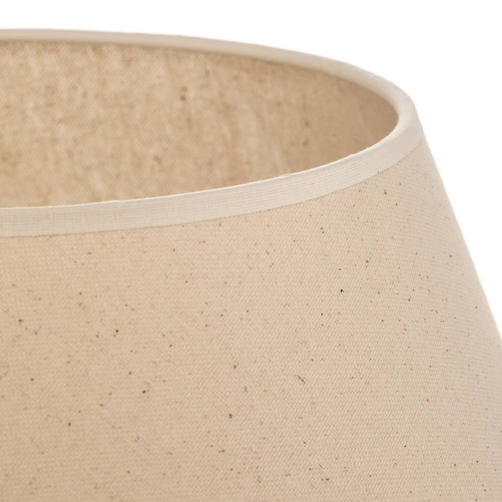 Lampeskjerm Pseudosofia for gulvlampe bomull beige Ø45 cm - Duolla