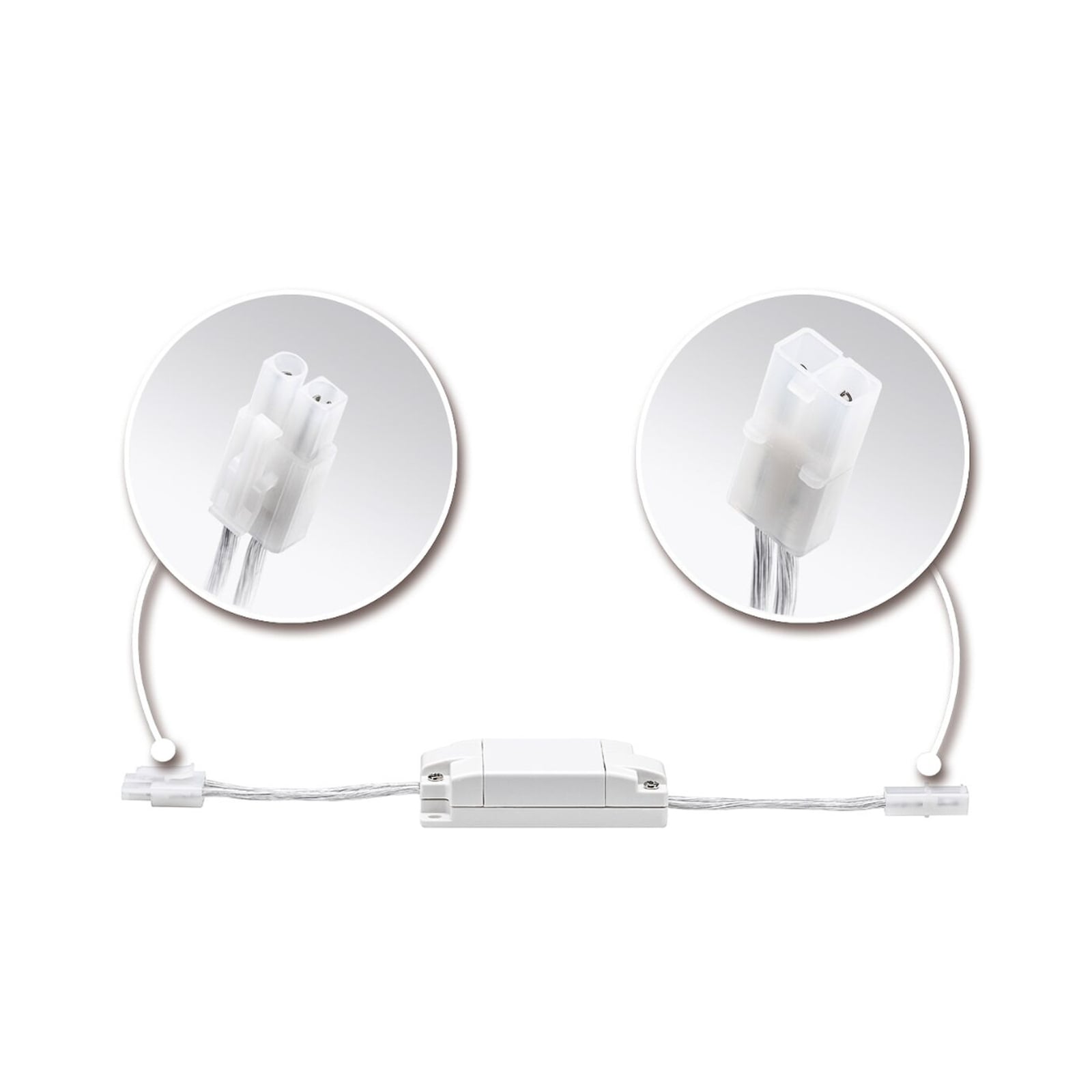 3-Step-Dimmer for CorDuo kabelsystem hvit 60 W nærbilde