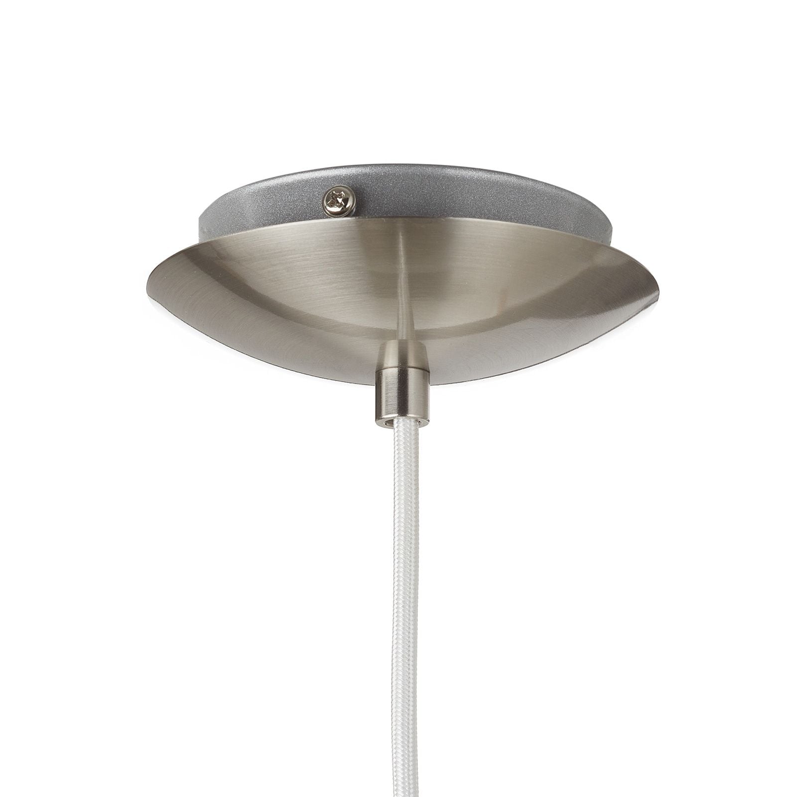 LED pendellampe Moneva-C matt nikkel Ø40,5 cm RGB CCT - EGLO connect