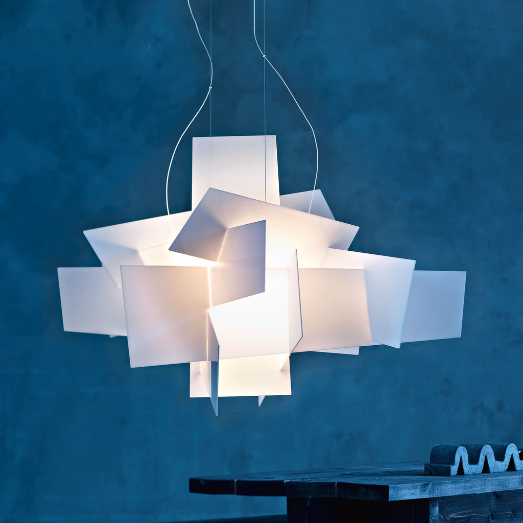 LED pendellampe Big Bang dimbar hvit Ø96 cm 37W - Foscarini