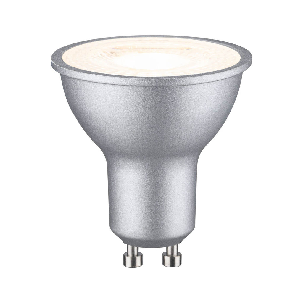 LED reflektorpære GU10 7W 460lm 2700K dimbar krom - Paulmann