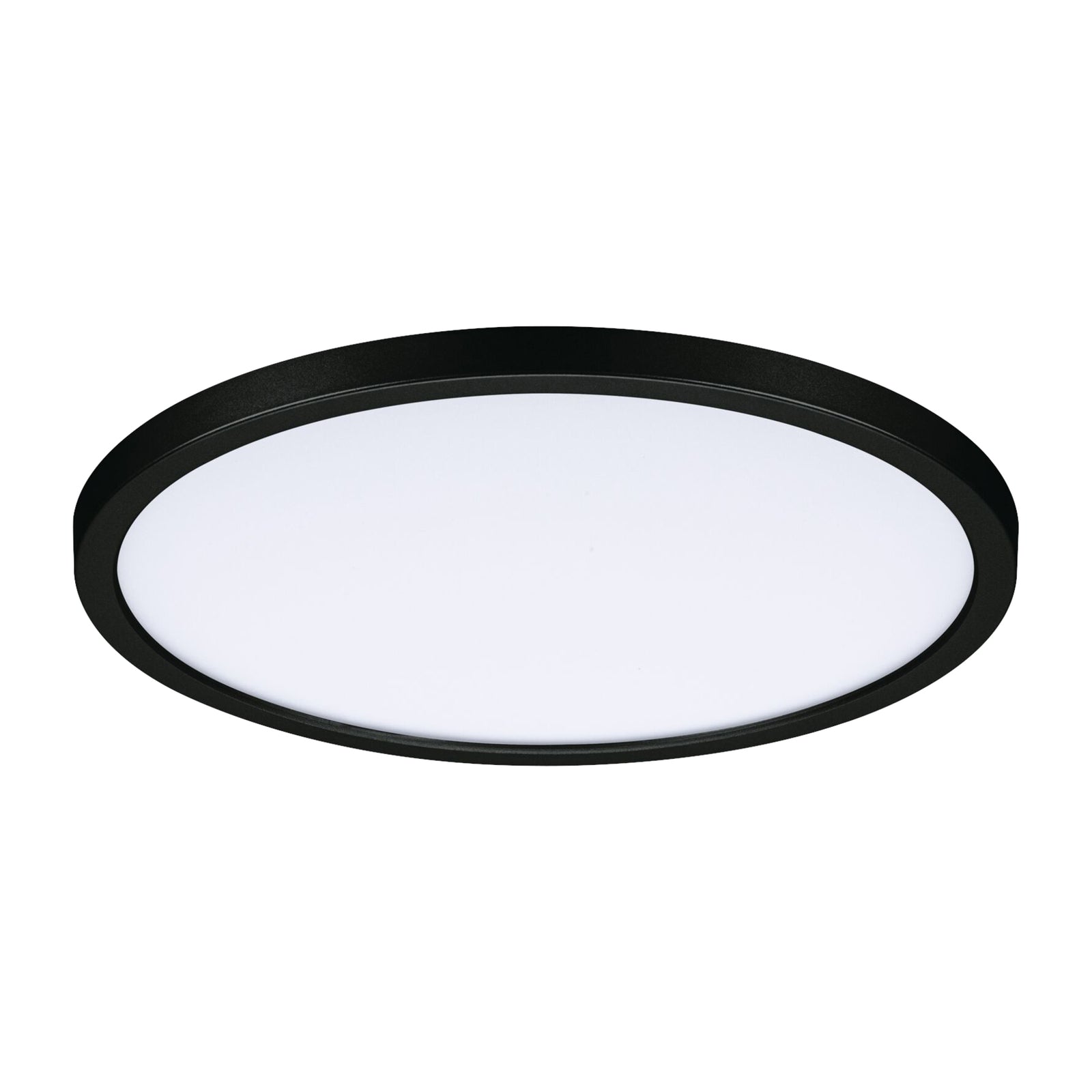 LED innbyggingspanel Areo dim-to-warm rund svart Ø23 cm IP44 - Paulmann