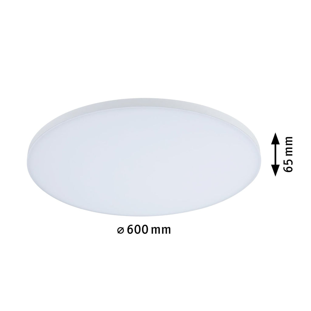 LED takpanel Velora rund dimbar CCT Zigbee Ø60 cm hvit - Paulmann