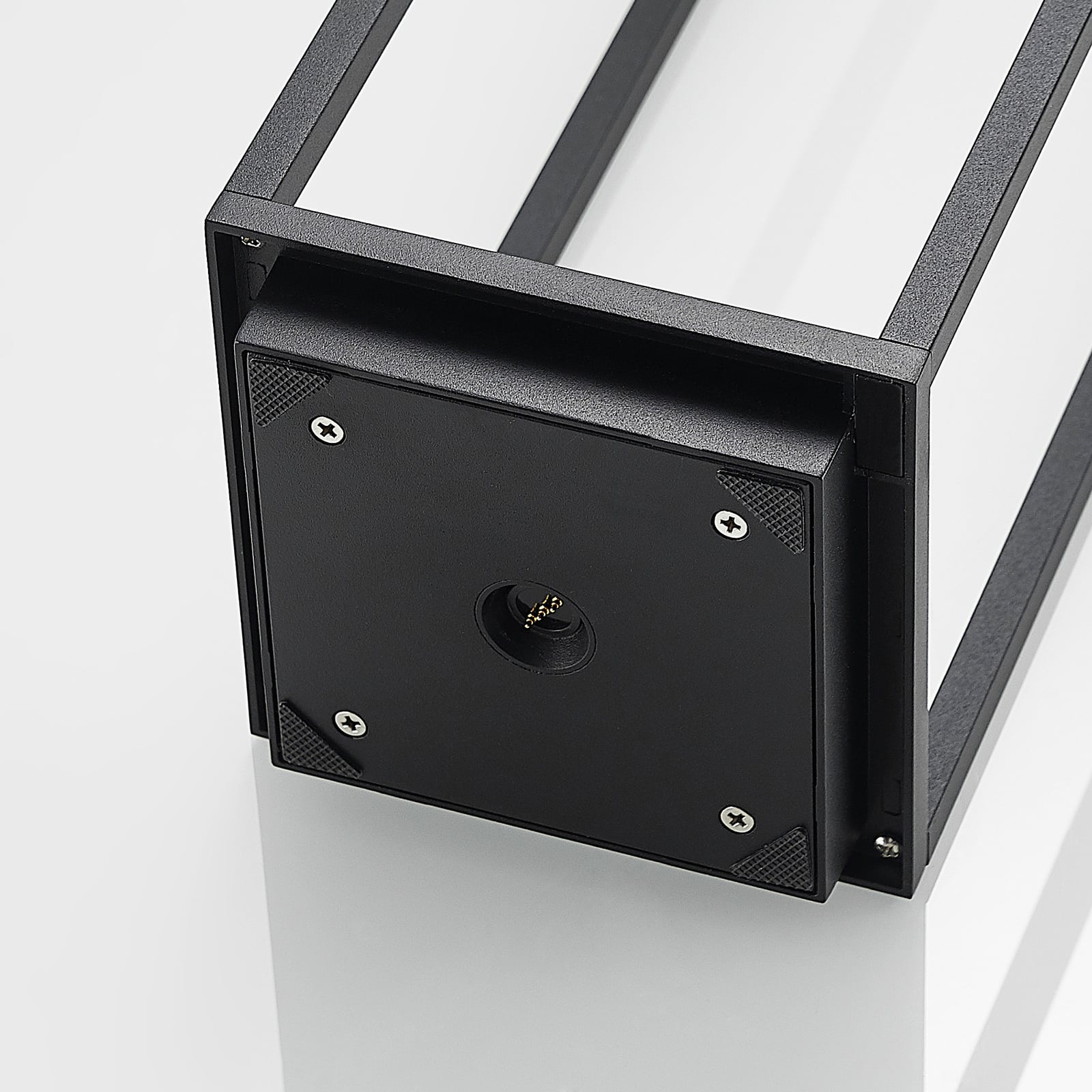 LED utelanterne Elaja dimbar oppladbar svart IP54 - Lucande