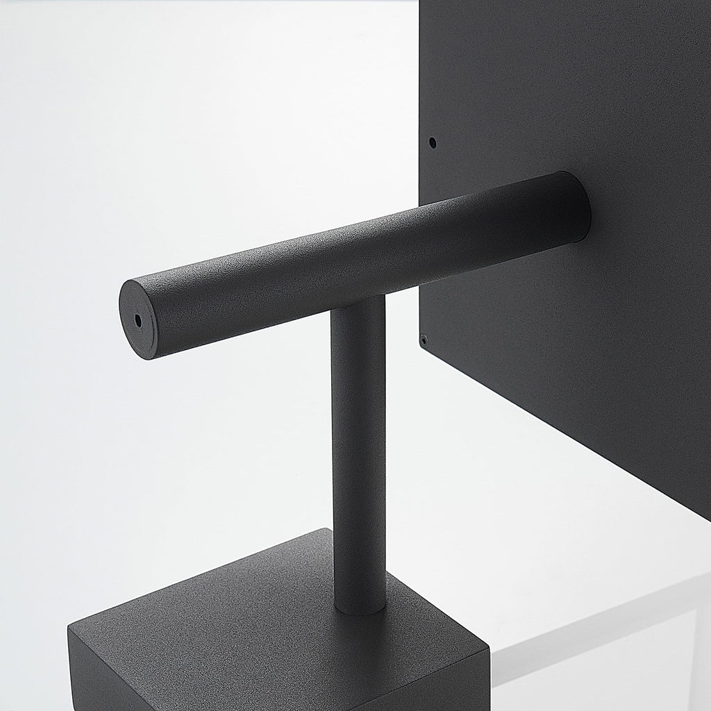 LED utevegglampe Cube antrasitt glass 37 cm IP54 - Lucande