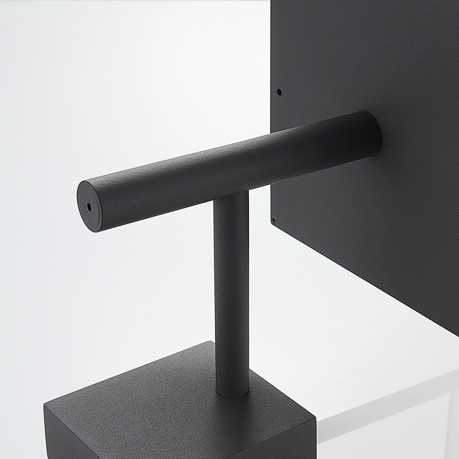 LED utevegglampe Cube antrasitt glass 37 cm IP54 - Lucande