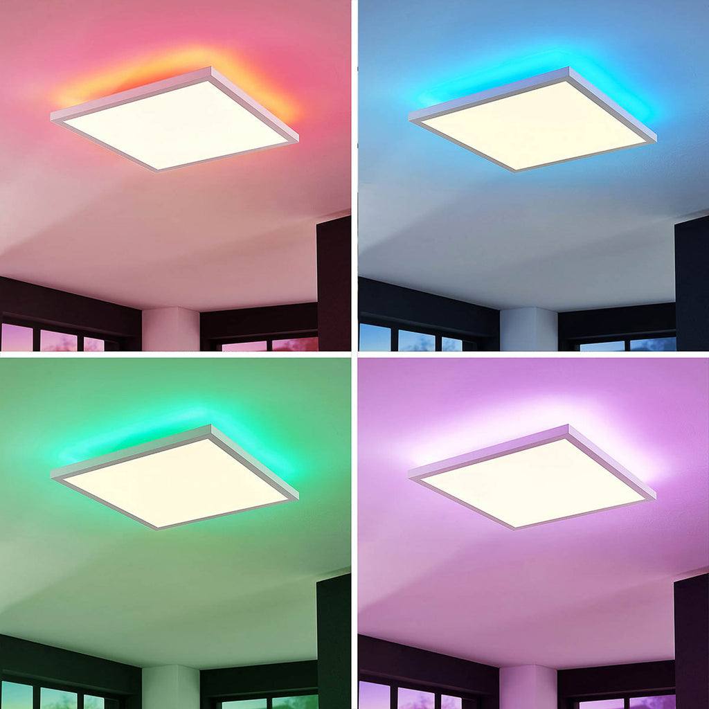 LED-panel Brenda 40x40 cm CCT RGB med fjernkontroll - Arcchio