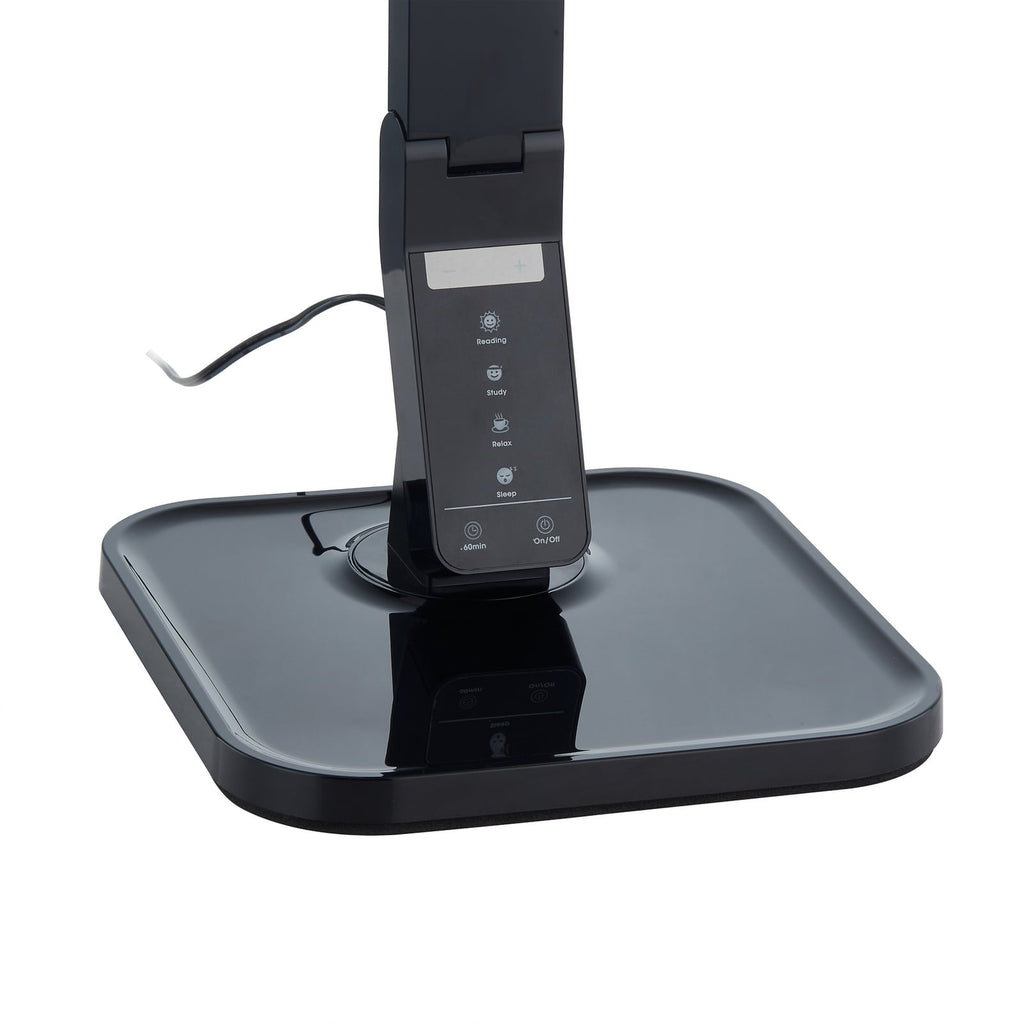 LED skrivebordslampe Eleni svart CCT dimbar 8W justerbar - Lindby