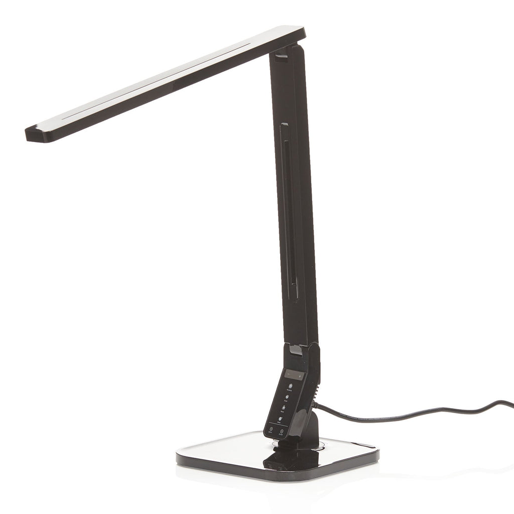 LED skrivebordslampe Eleni svart CCT dimbar 8W justerbar - Lindby