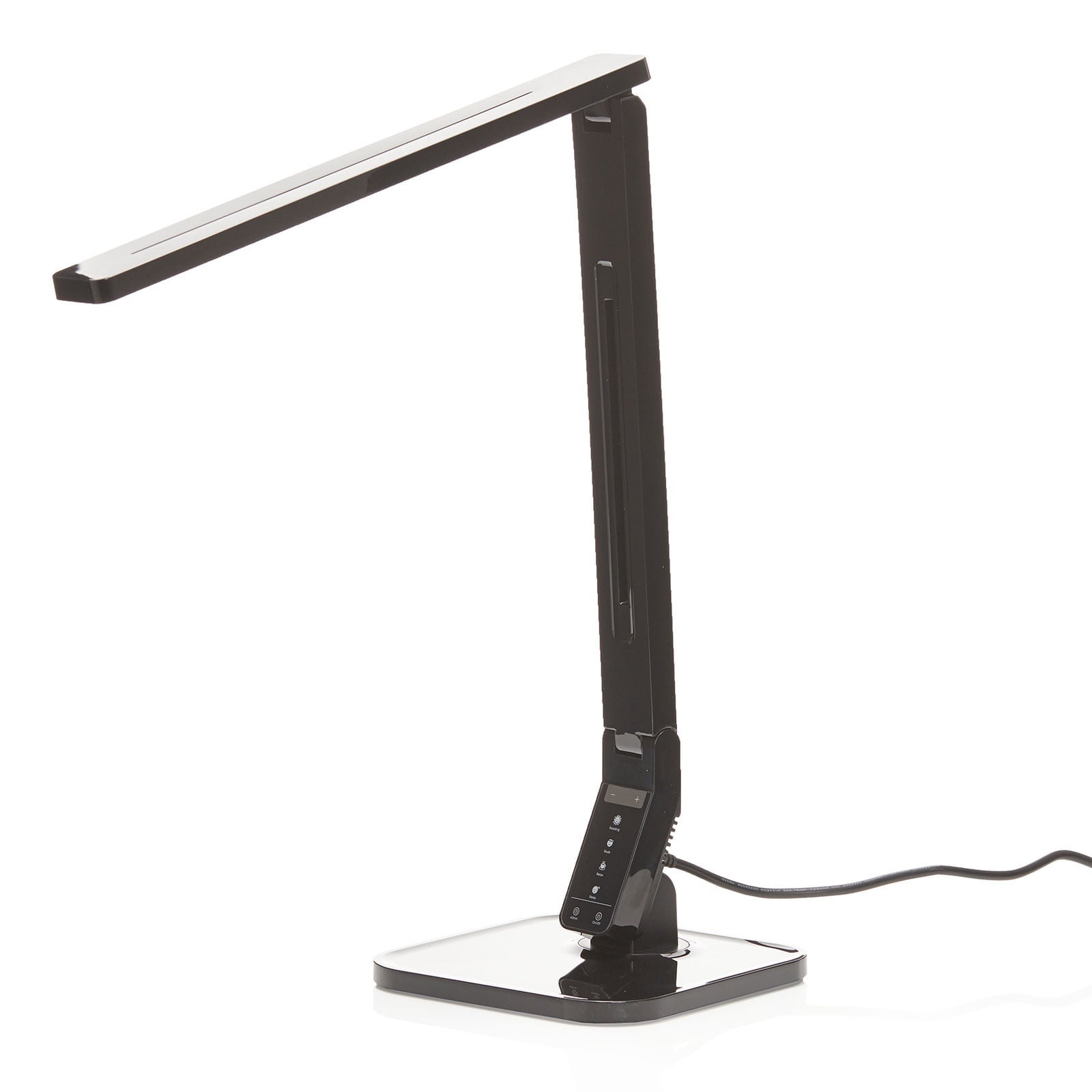LED skrivebordslampe Eleni svart CCT dimbar 8W justerbar - Lindby