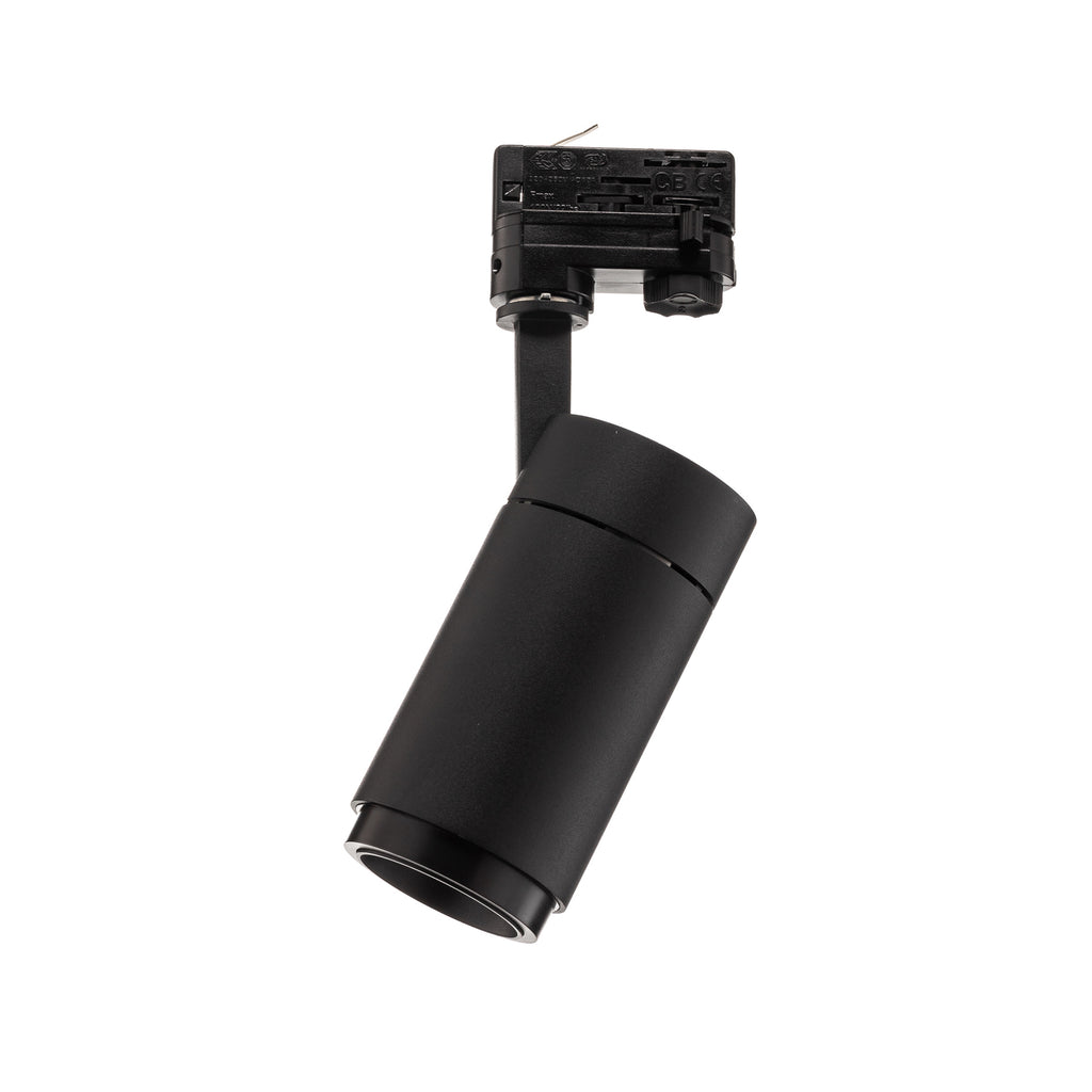 LED skinnespot Nanna svart 4000K 21W 3-fase aluminium - Arcchio