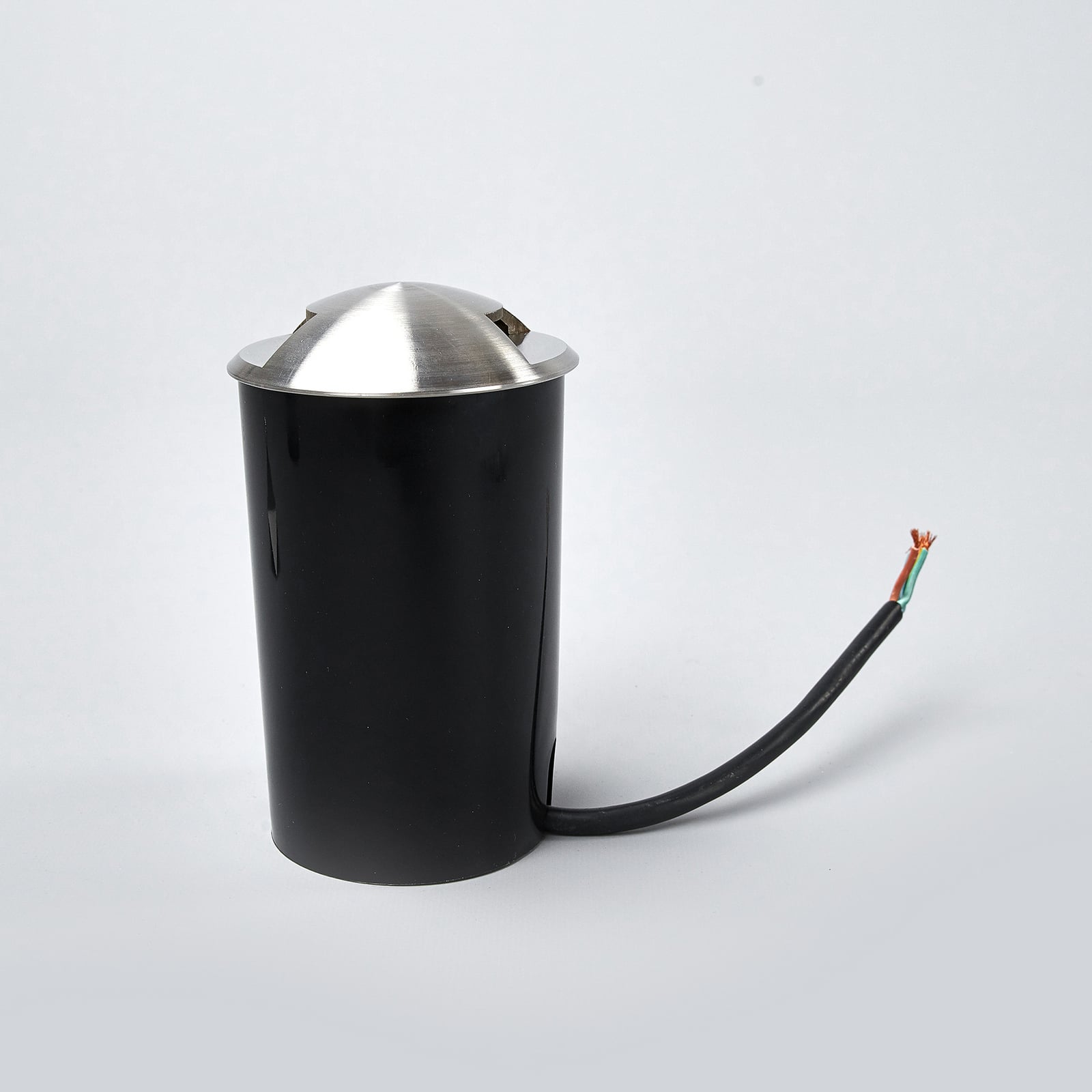 LED bakkespot Helene dimbar aluminium Ø9 cm IP67 - Lucande