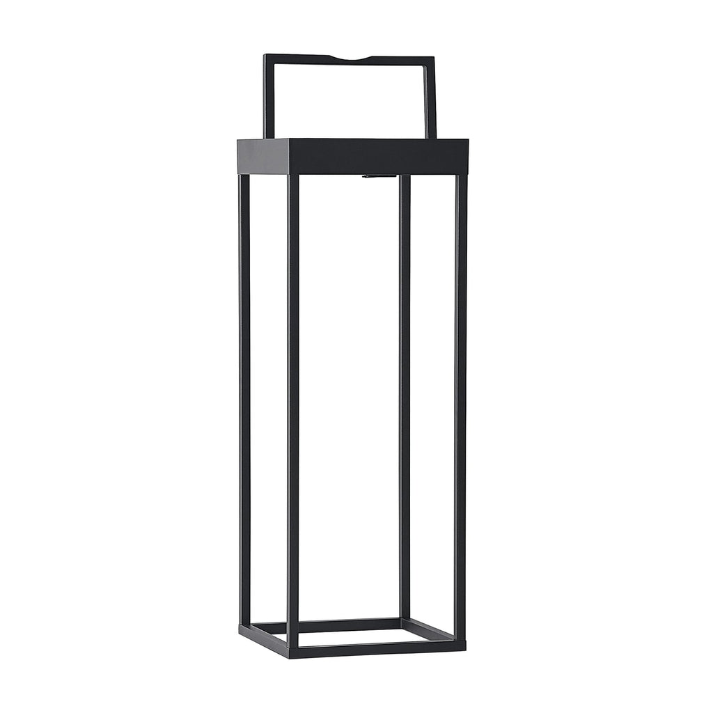 LED solcellelampe Lynzy 58 cm dimbar svart IP65 - Lucande