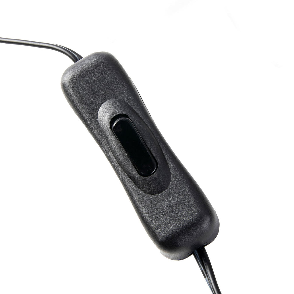 Adventsstake Noel 5 LED børstet messing 50 cm detalj av lys