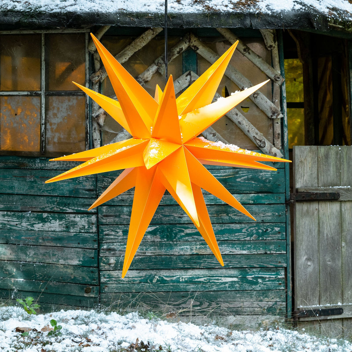 Adventsstjerne XXL Ø80 cm 18 takker IP44 utendørs - STERNTALER