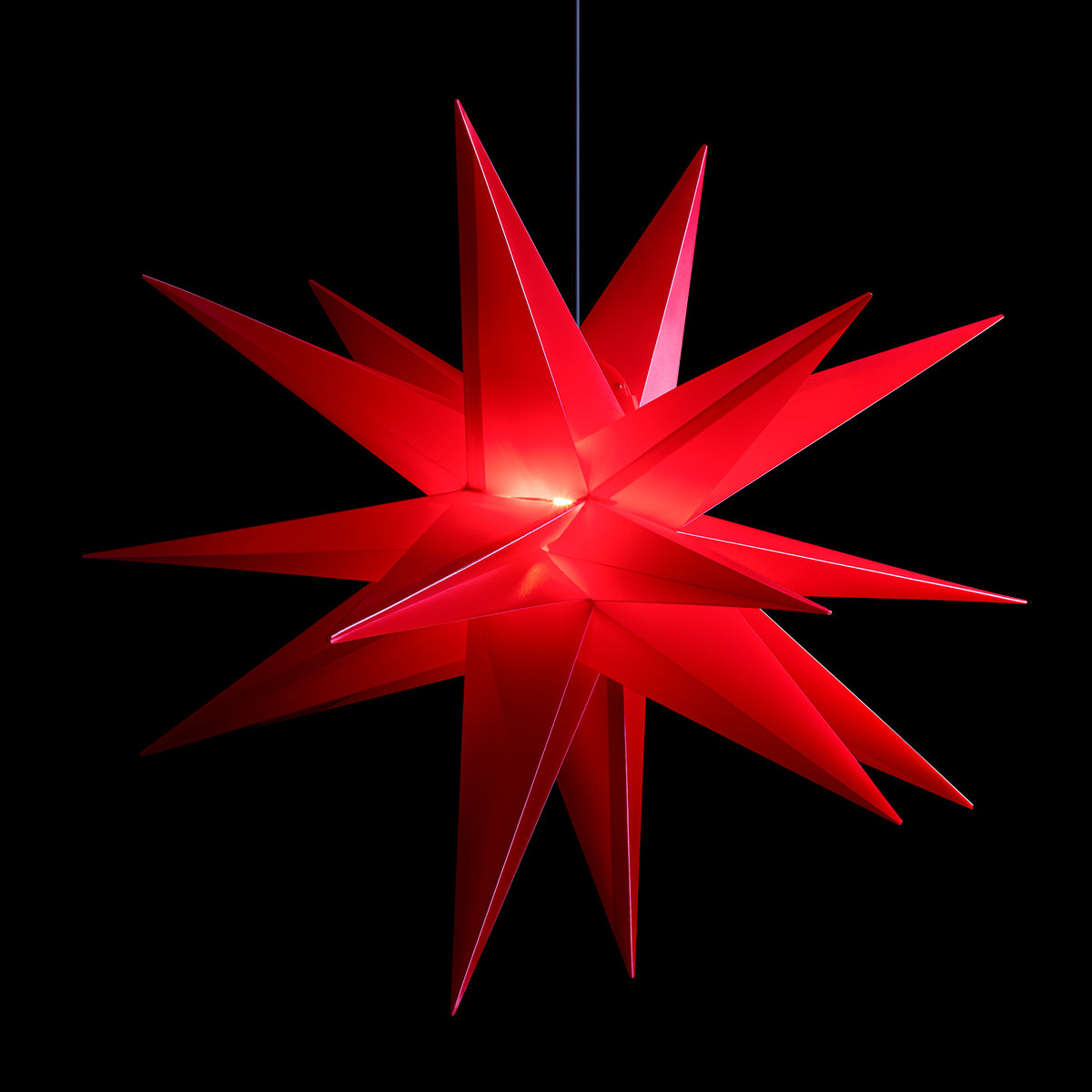 Adventsstjerne XXL Ø80 cm 18 takker IP44 utendørs - STERNTALER