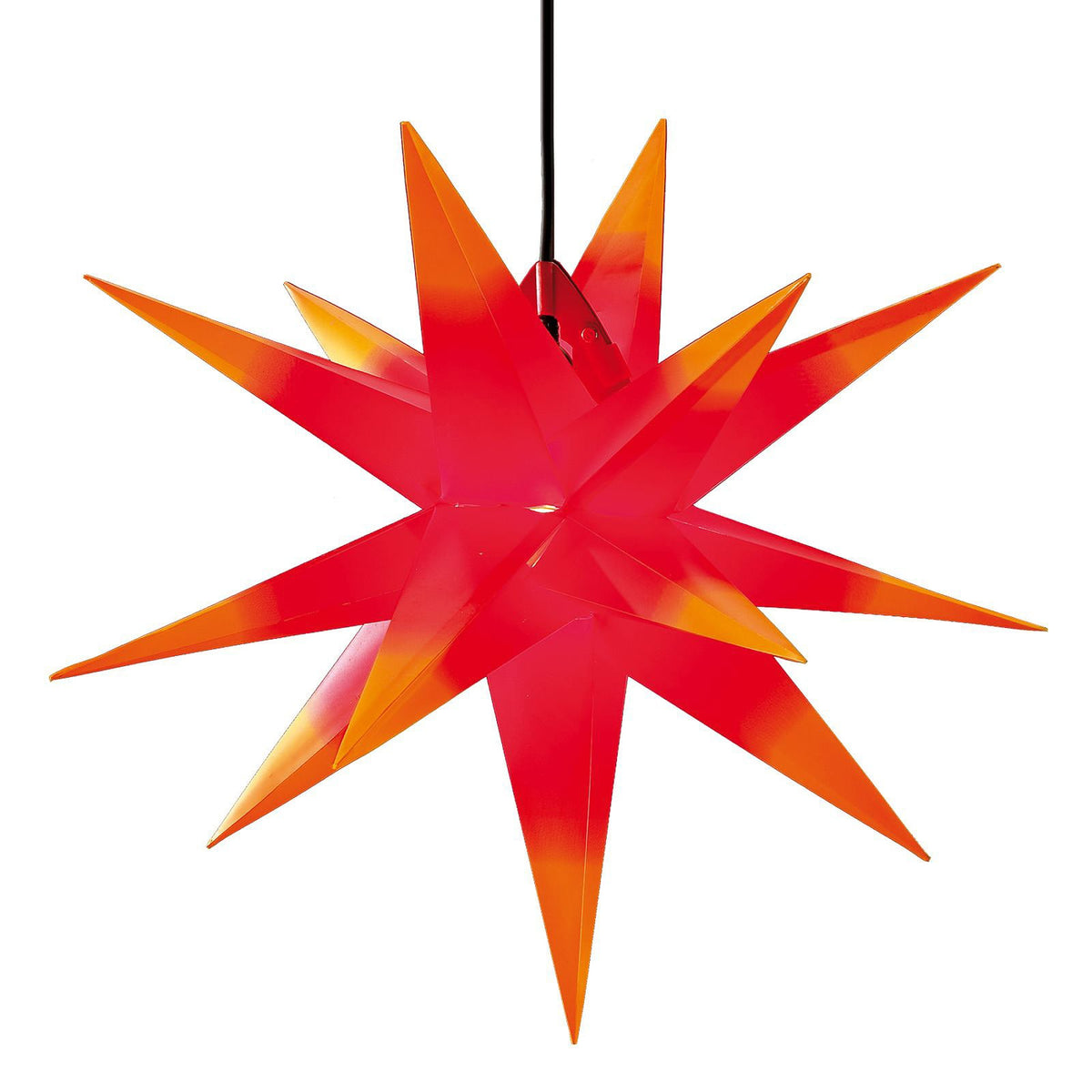 Adventsstjerne XXL Ø80 cm 18 takker IP44 utendørs - STERNTALER