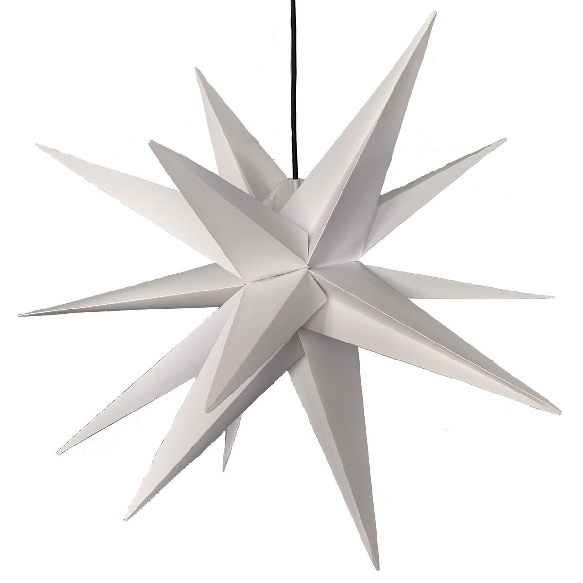 Detalj av Adventsstjerne XXL Ø80 cm 18 takker IP44 utendørs